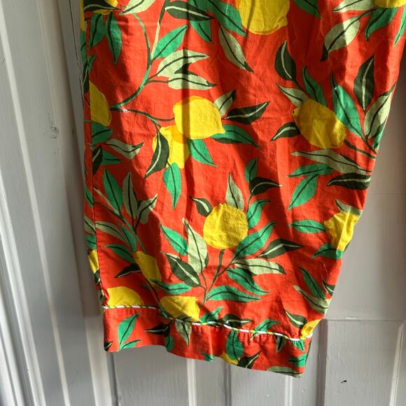 Printfresh Lemon Zest Pajama Bottoms Pants in Marmalade - Picture 5 of 8